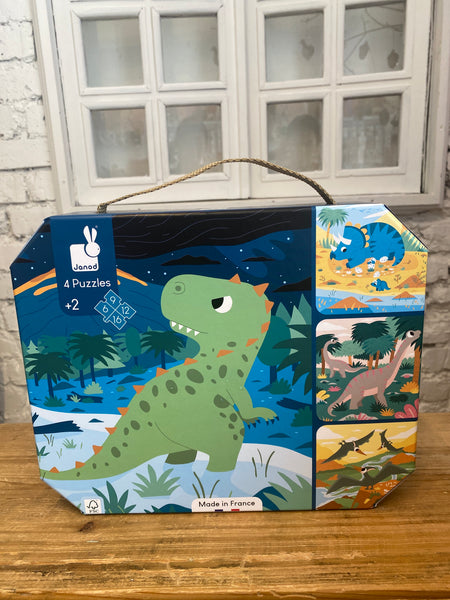 PUZZLE DINOSAURI 4V1