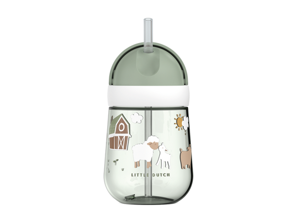 FĹAŠKA/POHÁRIK  SO SLAMKOU 300 ML 9M+ FARMA