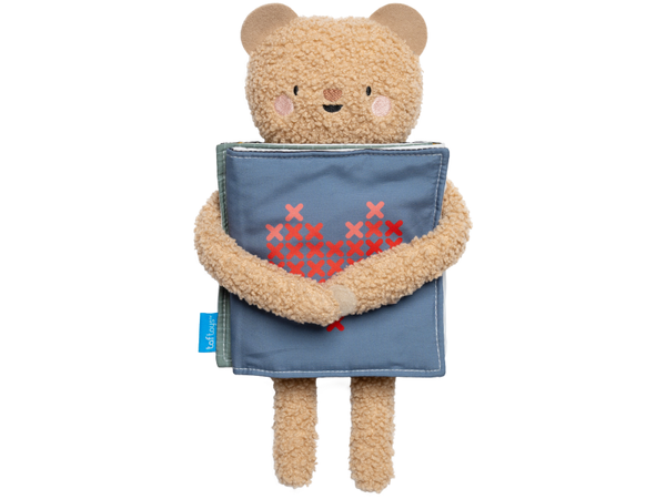 MEDVEDÍK PLYŠOVÝ S KNIŽKOU SNUGGLE BEAR