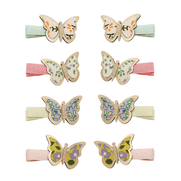 FLORAL BUTTERFLY KLIPY SPONKY DO VLASOV 🦋 8KS