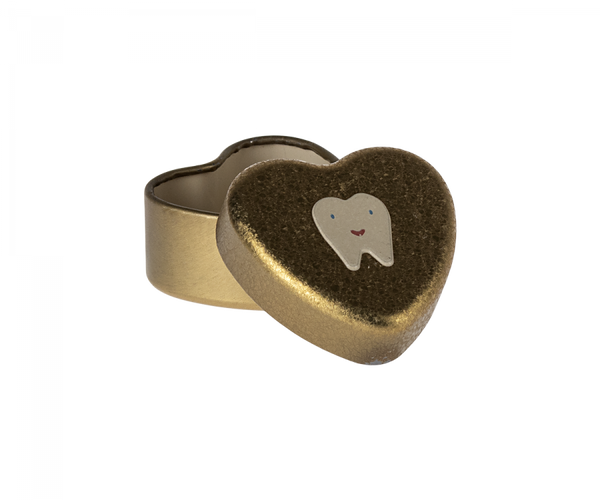 KRABIČKA NA ZÚBOK MENŠIA gold