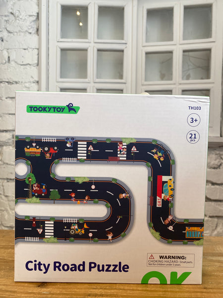 PUZZLE DRÁHA MESTO