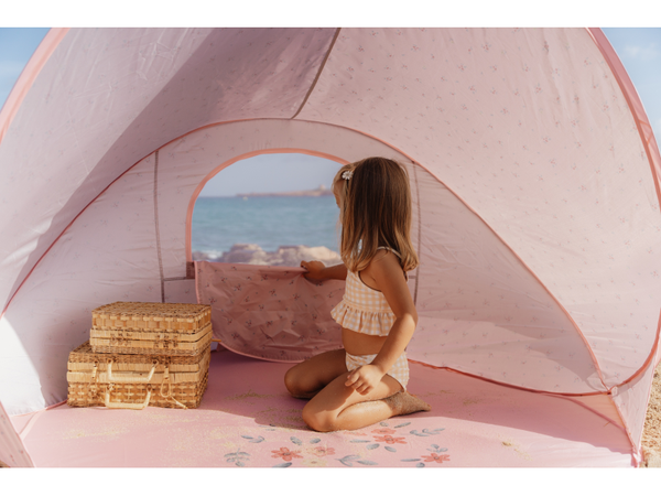 PLÁŽOVÝ STAN S UV FAKTOROM OCEAN DREAMS PINK - do vypredania