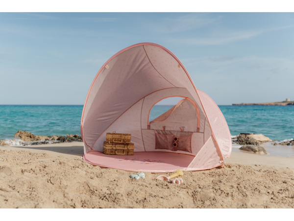 PLÁŽOVÝ STAN S UV FAKTOROM OCEAN DREAMS PINK - do vypredania