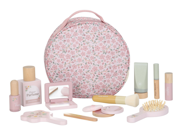 KOZMETICKÁ TAŠTIČKA S PRÍSLUŠENSTVOM PINK