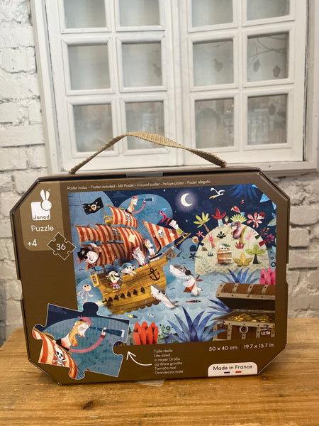 PUZZLE LOVCI POKLADOV 36KS