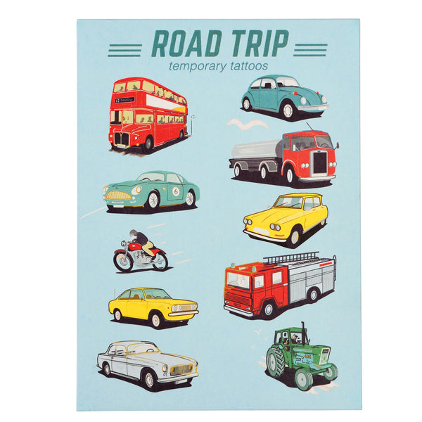 DOČASNÉ TETOVAČKY PRE DETI ROAD TRIP – 2 HÁRKY