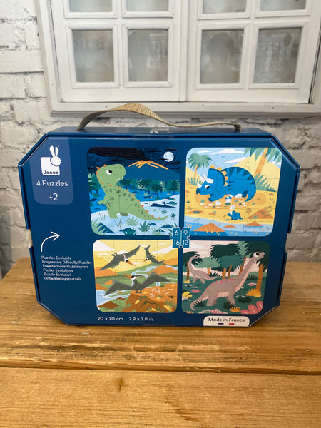 PUZZLE DINOSAURI 4V1