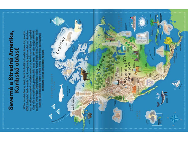 ATLAS SVETA - kniha so samolepkami 6-15R