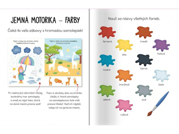 JEMNÁ MOTORIKA FARBY 2-5R