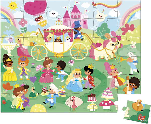 JANOD PUZZLE V KUFRÍKU PRINCEZNÉ 36 KS 4R