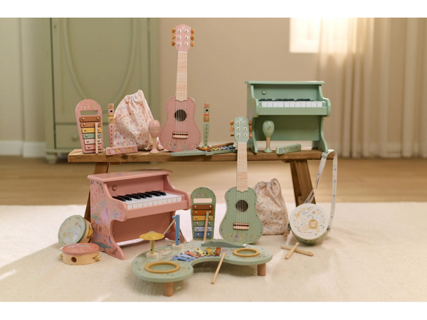 LITTLE DUTCH XYLOFÓN DREVENÝ KROKODÍL SAFARI FRIENDS
