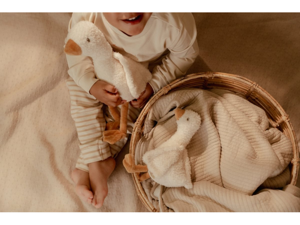 HUSA PLYŠOVÁ 17 CM NEWBORN NATURALS