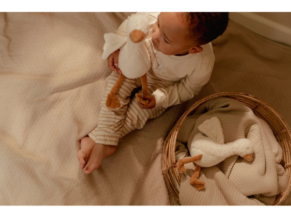 HUSA PLYŠOVÁ 25 CM NEWBORN NATURALS