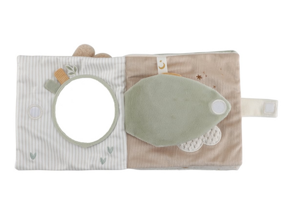 TEXTILNÁ KNIŽKA S AKTIVITAMI NEWBORN NATURALS
