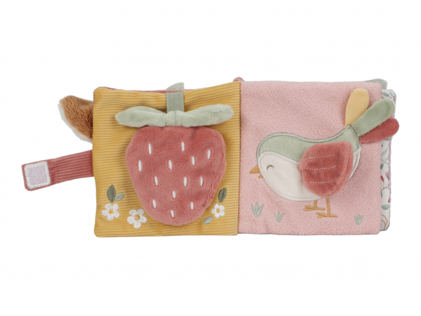 ZÁVESNÁ TEXTILNÁ KNIŽKA S AKTIVITAMI FAIRY GARDEN