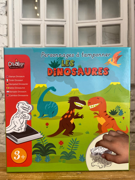 PENOVÉ PEČIATKY DINOSARY