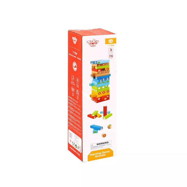 JENGA S KOCKOU A ZVIERATKAMI