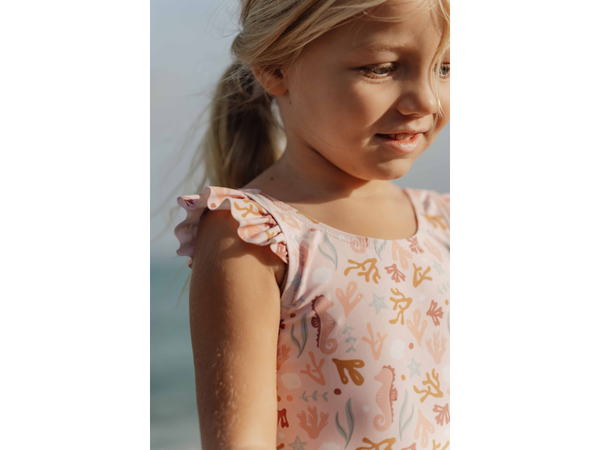 PLAVKY BEZ RUKÁVOV OCEAN DREAMS PINK VEĽ. 74/80