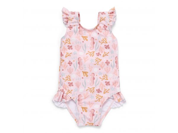 PLAVKY BEZ RUKÁVOV OCEAN DREAMS PINK VEĽ. 74/80