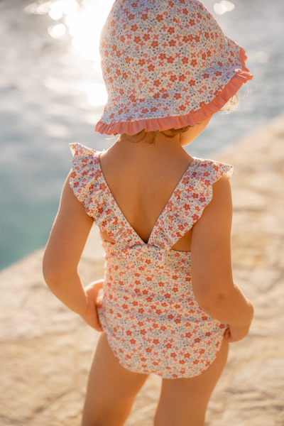 PLAVKY SUNNY FLOWERS VEL. 86/92