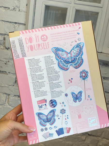 DIY KRÍDLA S PALIČKOU PRE VÍLY 5R