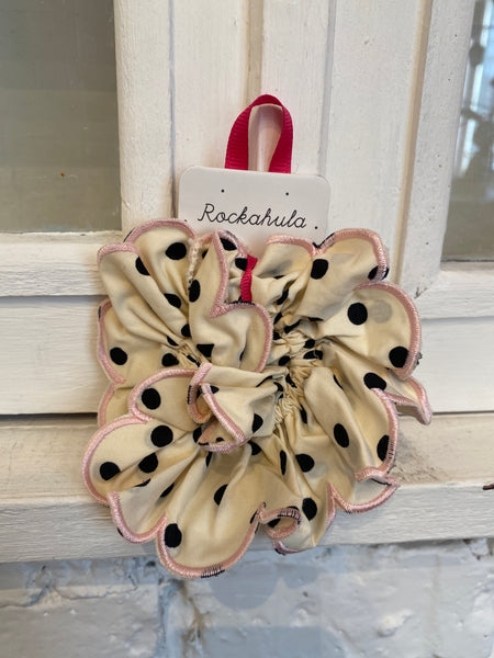 GUMIČKA SCRUNCHIE BODKOVANÁ