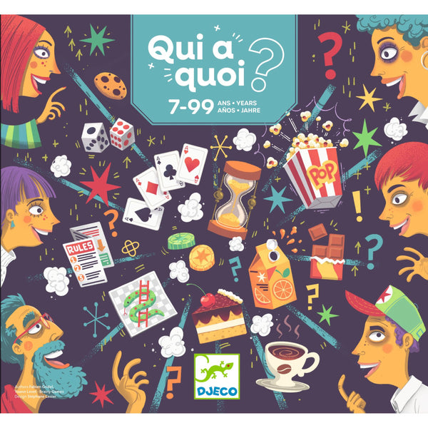Qui-a-quoi? KOOPERATÍVNA DEDUKAČNÁ HRA