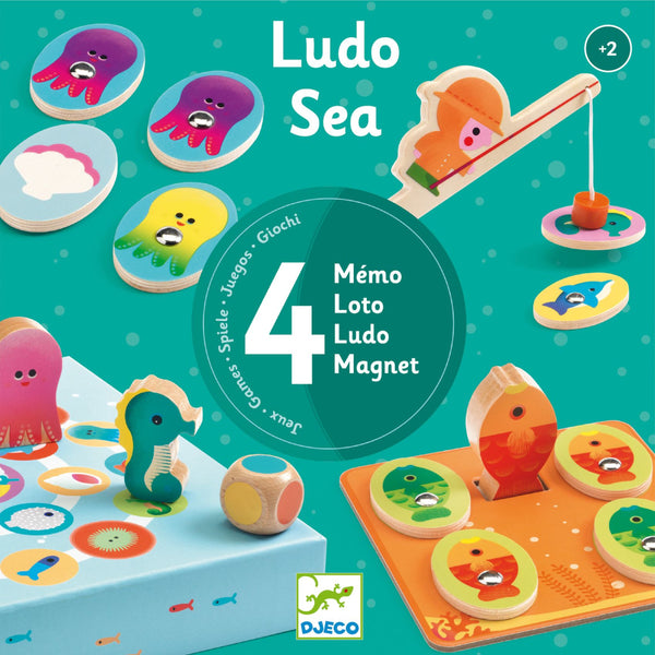 LUDO SEA: 4 HRY S MORSKOU TEMATIKOU 2R