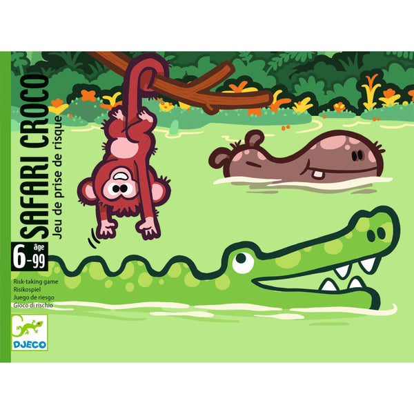 SAFARI CROCO: KARTOVÁ HRA RIZIKA 6-99R