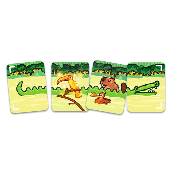 SAFARI CROCO: KARTOVÁ HRA RIZIKA 6-99R
