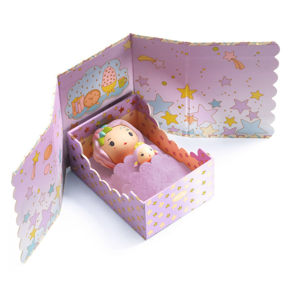 TINYLY VIOLET A HVIEZDIČKA V KRABIČKE