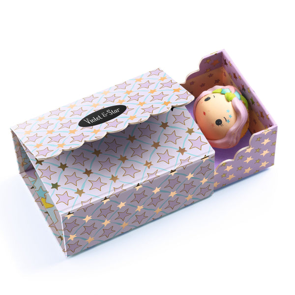 TINYLY VIOLET A HVIEZDIČKA V KRABIČKE