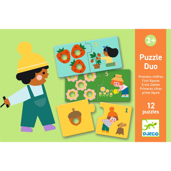 DUO PUZZLE ČÍSLA A POČÍTANIE