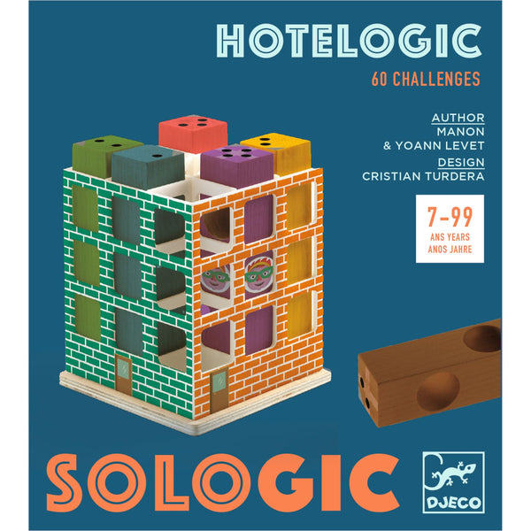 SOLOGIC HOTELOGIC UBYTUJ HOSTÍ LOGICKÁ HRA PRE 1 HRÁČA 7-99R