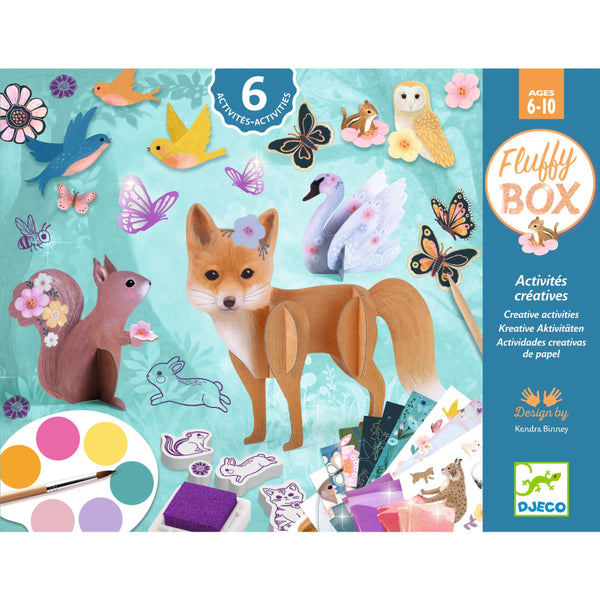 FLUFFY BOX: VEĽKÁ KREATÍVNA SADA 6 AKTIVÍT