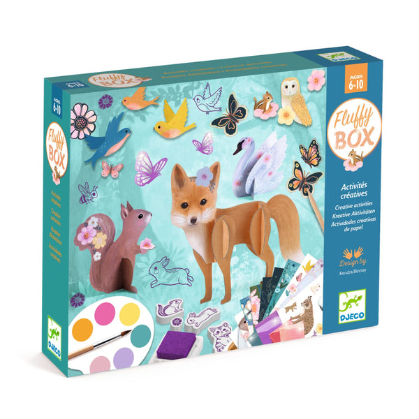 FLUFFY BOX: VEĽKÁ KREATÍVNA SADA 6 AKTIVÍT