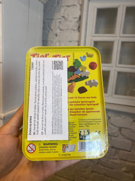ZVIERA NA ZVIERA MINI HRA V KRABIČKE