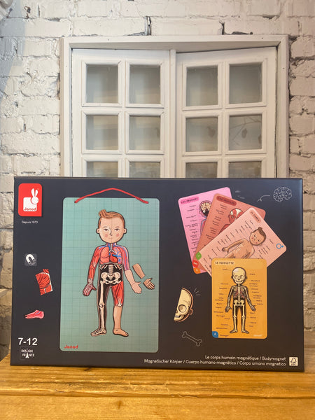 MAGNETICKÁ SKLADAČKA ĽUDSKÉ TELO