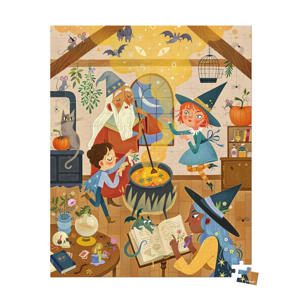 PUZZLE V KUFRÍKU MAGICKÁ ŠKOLA 200KS