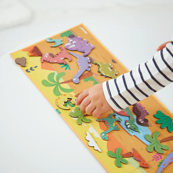 MAGNETICKÁ KNIHA MAGNETIXSTORIES DINOSAURI