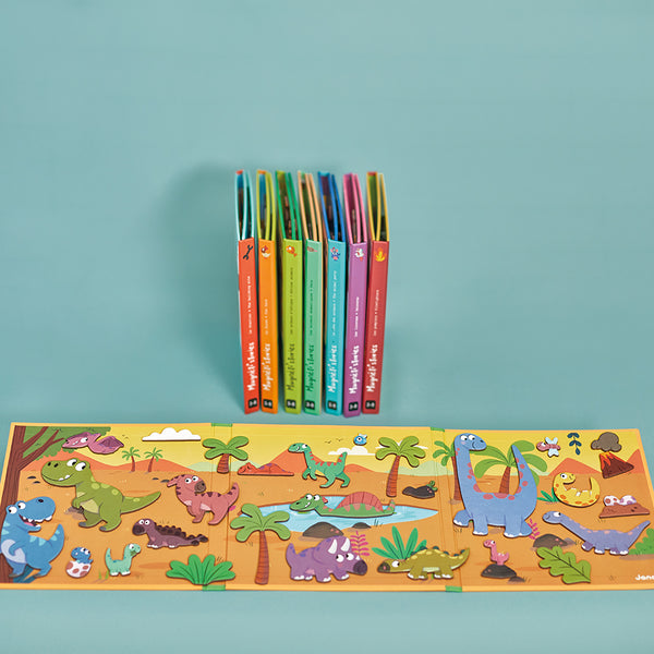 MAGNETICKÁ KNIHA MAGNETIXSTORIES DINOSAURI