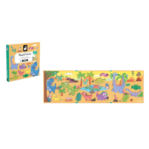 MAGNETICKÁ KNIHA MAGNETIXSTORIES DINOSAURI