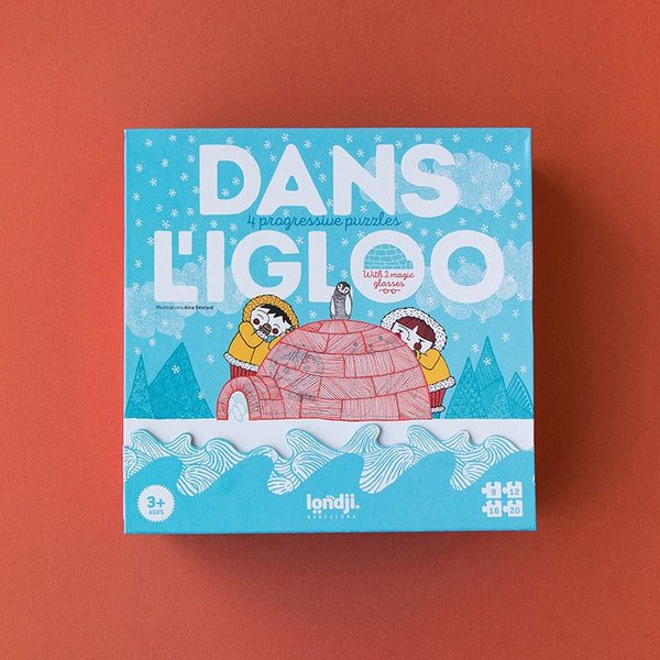 PUZZLE IGLU S OKULIARMI 3r