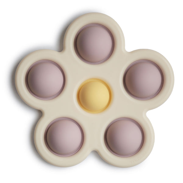 HRYZÁTKO KVET POP IT soft-lilac-pale-daffodil-ivory