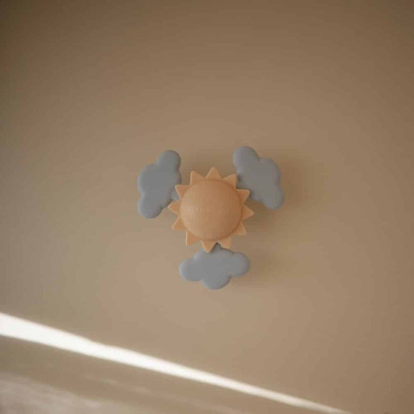 SPINNER HRAČKA S PRÍSAVKOU MUSHIE – SUNSHINE