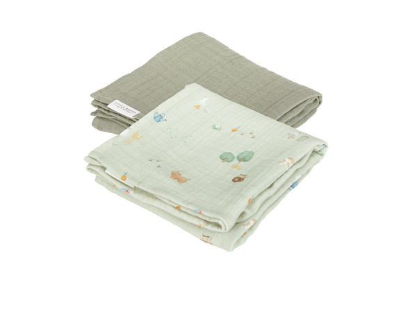 PLIENKY 70X70CM FARMA / OLIVE 2 KS