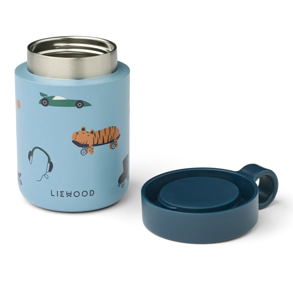 TERMOSKA NA JEDLO blue