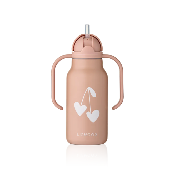 TERMOFLAŠKA S UŠKAMI 250ML srdiečka