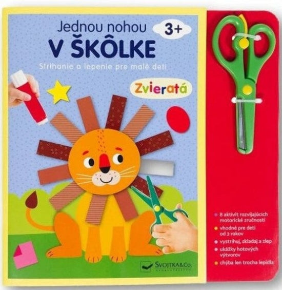 JEDNOU NOHOU V ŠKOLKE ZVIERATÁ